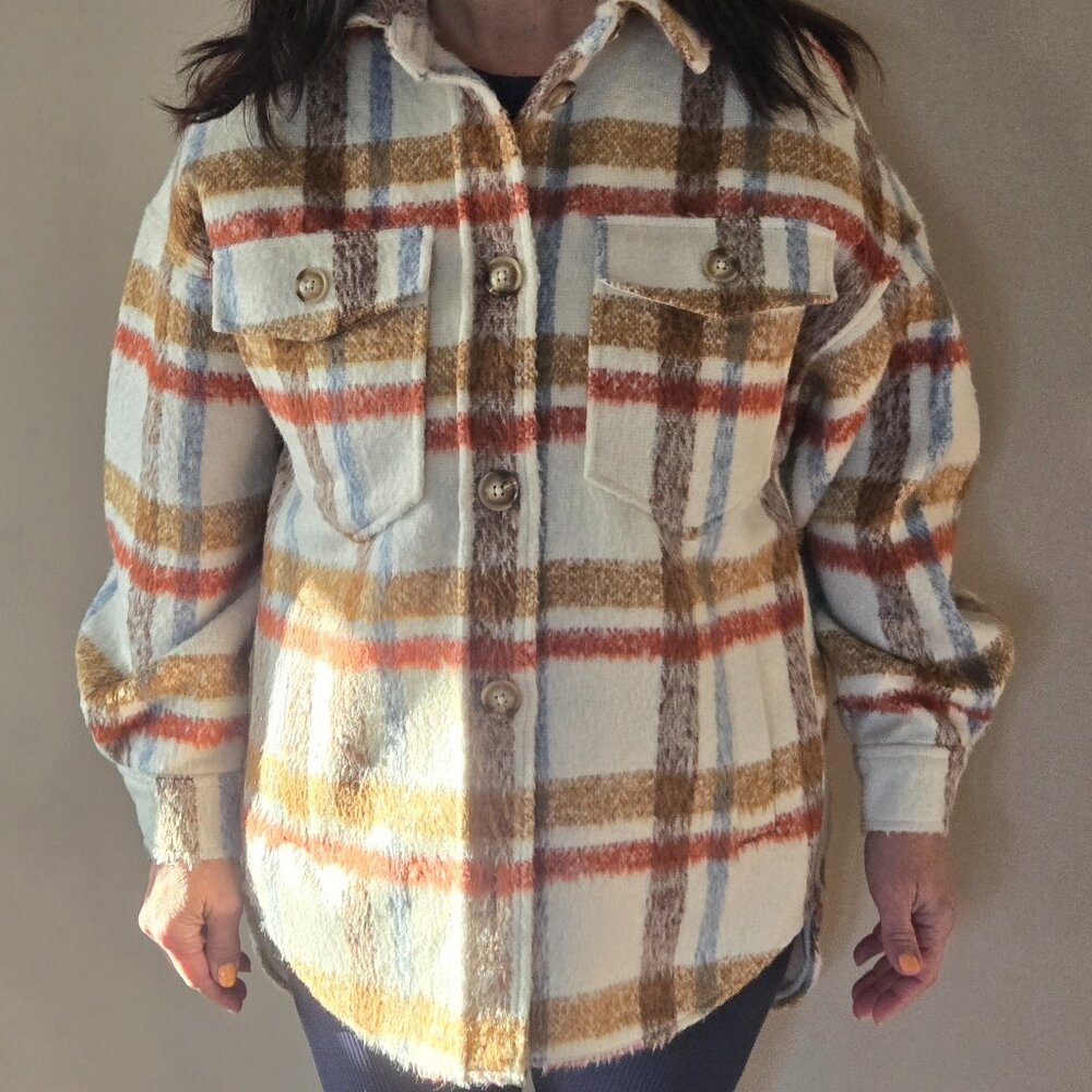 Ladies Plaid Jacket